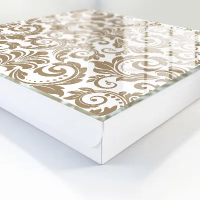 Caixa para chaves Ornamento floral