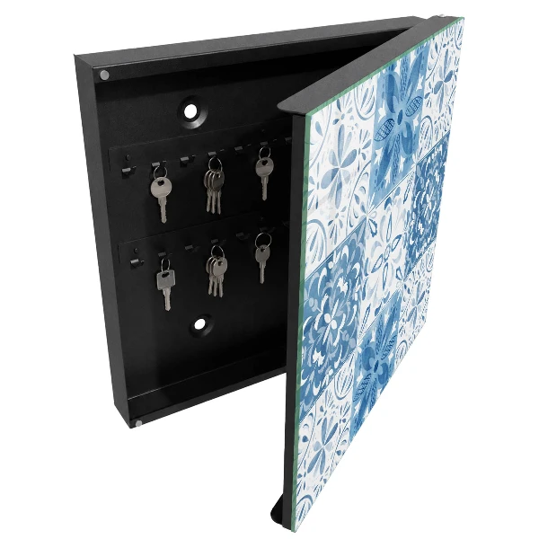 Caixa para guardar chaves Azulejos geométricos