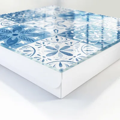 Caixa para guardar chaves Azulejos geométricos
