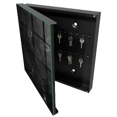Caixa de chaves Abstração de mármore