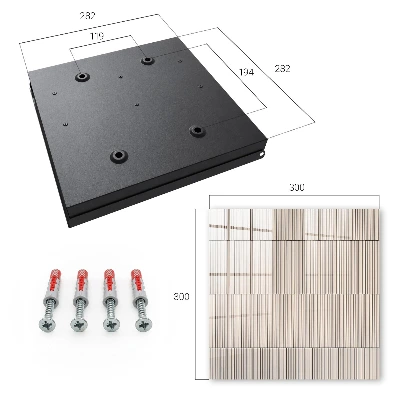 Caixa para chaves Minimalismo de linhas