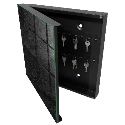 Caixa para chaves Preto elegante