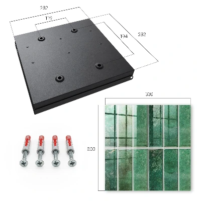 Caixa para chaves Padrão verde