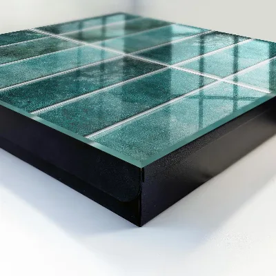 Caixa para guardar chaves Azulejos turquesa
