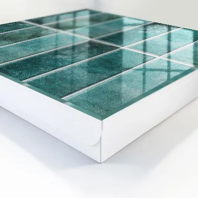 Caixa para guardar chaves Azulejos turquesa