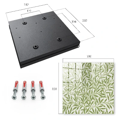 Caixa para chaves Natureza verde