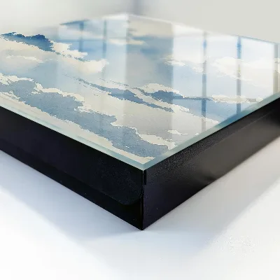 Caixa de chaves Nuvens no céu