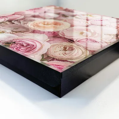 Caixa de chaves Rosa encantadora