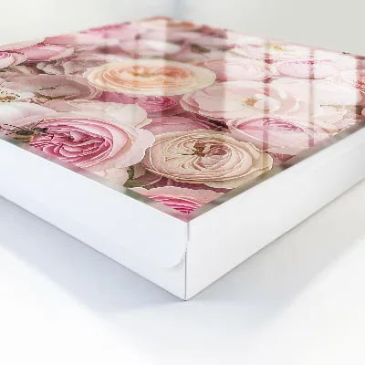 Caixa de chaves Rosa encantadora