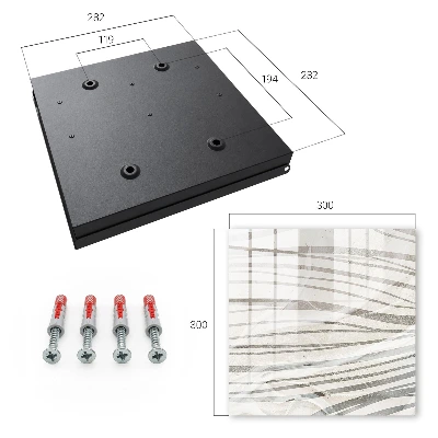 Caixa de chaves Ondas cinzentas