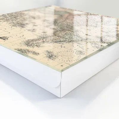 Caixa para chaves Mapa-múndi
