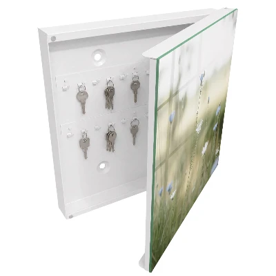 Caixa para chaves Flores delicadas