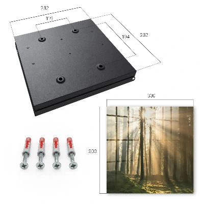 Caixa para chaves Luz da floresta