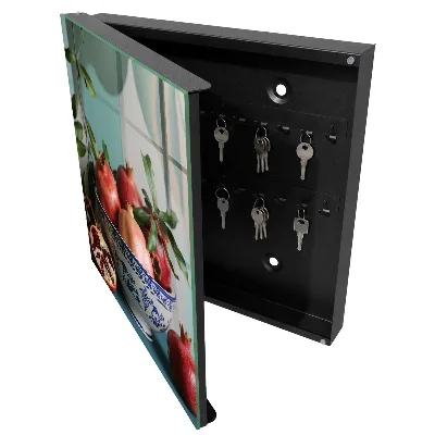 Caixa para chaves Fruta romã