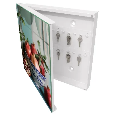 Caixa para chaves Fruta romã