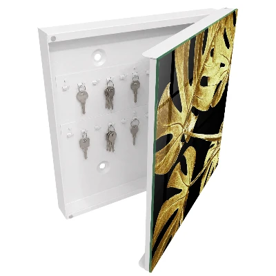 Caixa para chaves Folhas de Monstera