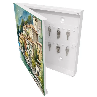 Caixa para chaves Paisagem italiana