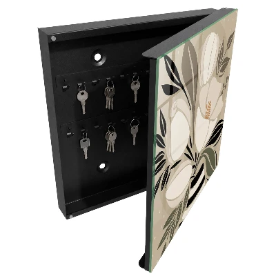 Caixa para chaves Minimalismo floral