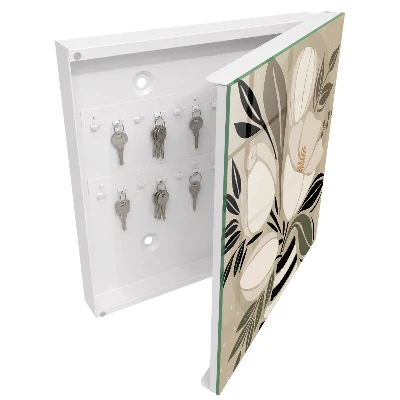 Caixa para chaves Minimalismo floral