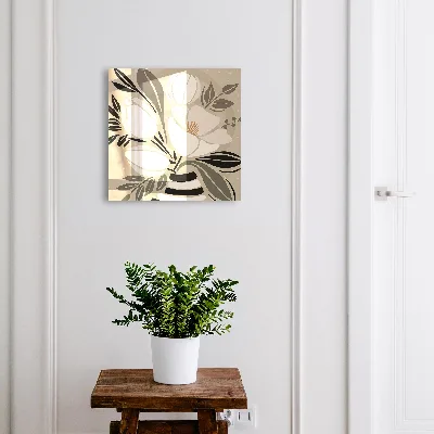 Caixa para chaves Minimalismo floral