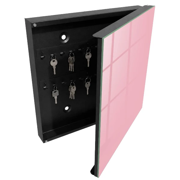 Caixa de chaves Rosa claro