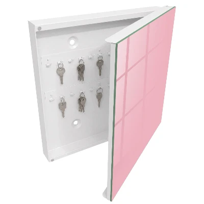 Caixa de chaves Rosa claro