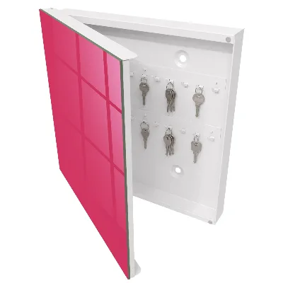 Caixa para chaves Rosa energia