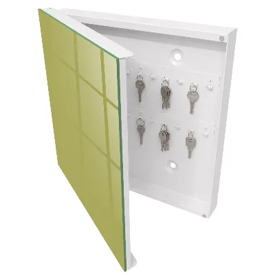 Caixa para chaves Verde vintage