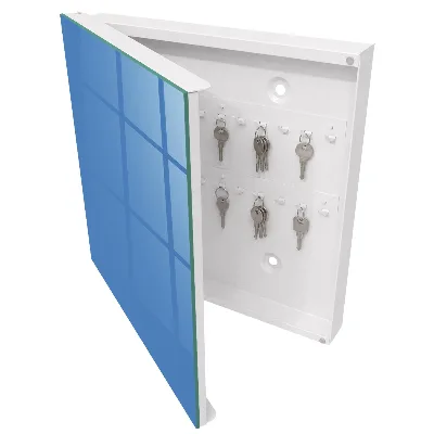 Caixa para chaves Cor azul