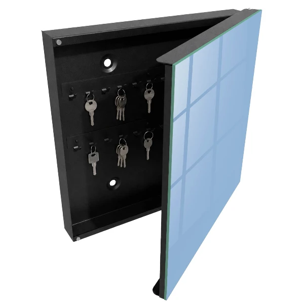 Caixa para chaves Azul bebê