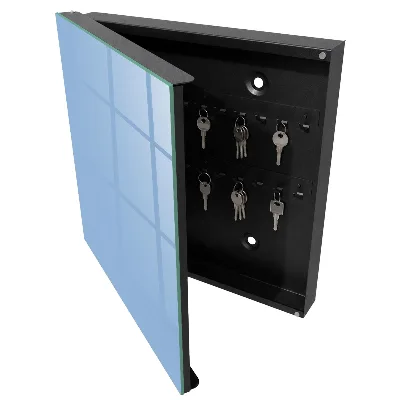 Caixa para chaves Azul bebê