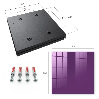 Caixa para chaves Roxo forte