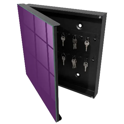 Caixa para chaves Roxo forte