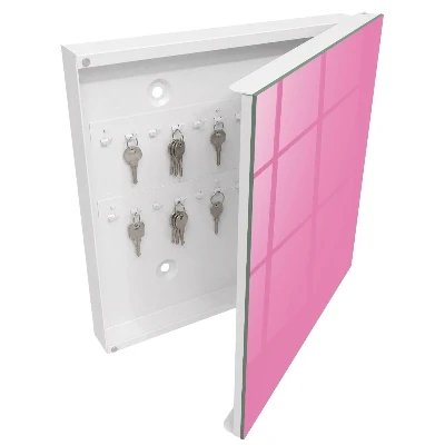 Caixa para chaves Rosa frio