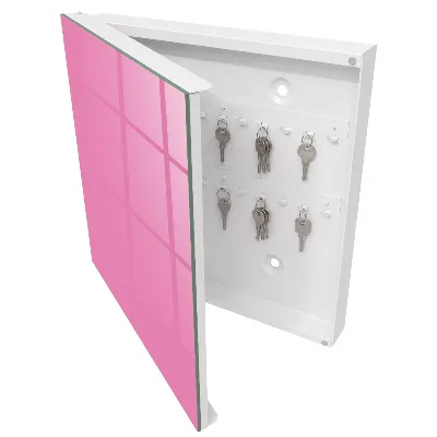 Caixa para chaves Rosa frio