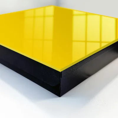 Caixa de chaves Amarelo intenso