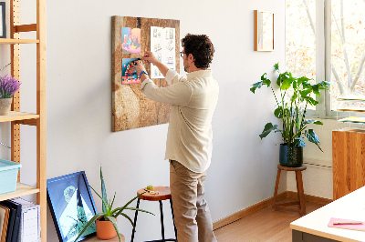 Quadro de cortiça Madeira natural