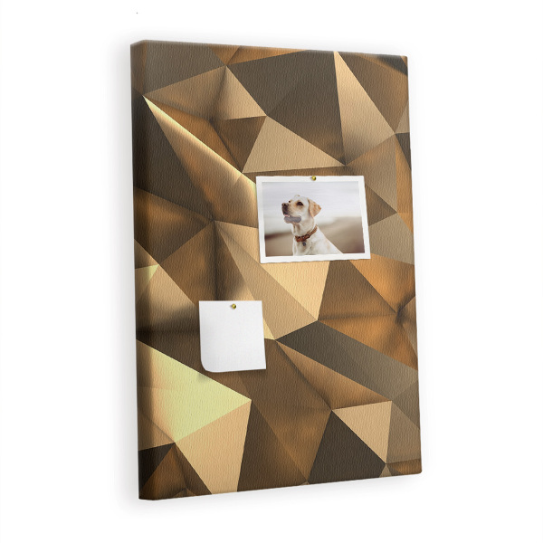 Lousa de cortiça Abstração 3D