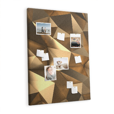 Lousa de cortiça Abstração 3D