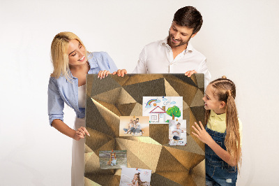 Lousa de cortiça Abstração 3D