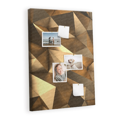 Lousa de cortiça Abstração 3D