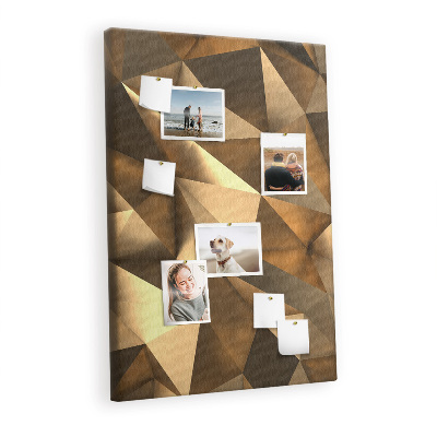 Lousa de cortiça Abstração 3D