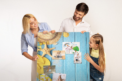 Quadro de cortiça Acessórios de praia