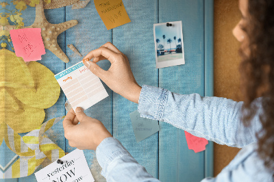 Quadro de cortiça Acessórios de praia