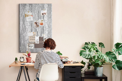 Painel de cortiça para parede Tábuas de madeira