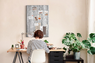 Painel de cortiça para parede Tábuas de madeira