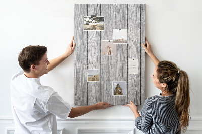 Painel de cortiça para parede Tábuas de madeira