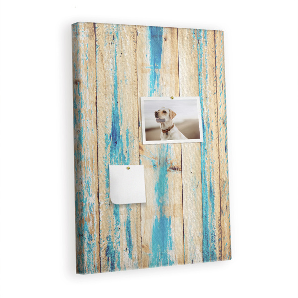 Painel de cortiça para parede Madeira envelhecida