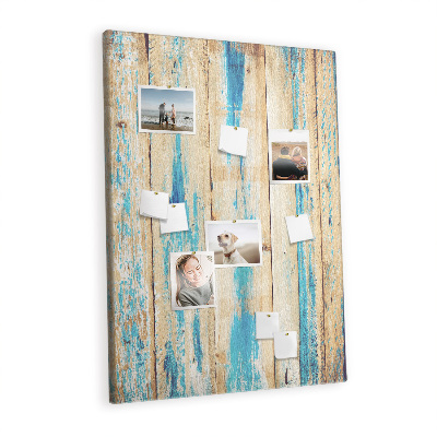 Painel de cortiça para parede Madeira envelhecida