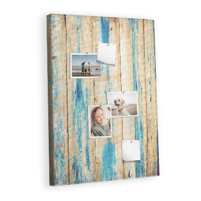 Painel de cortiça para parede Madeira envelhecida